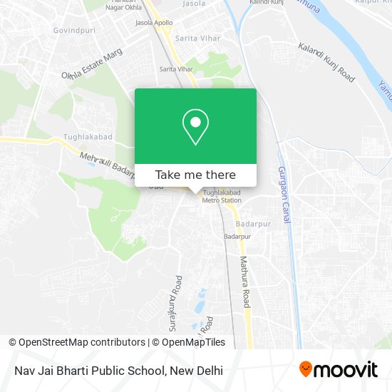 Nav Jai Bharti Public School map