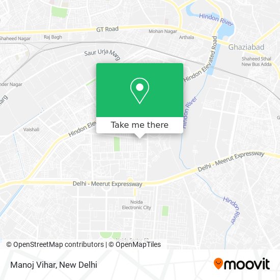 Manoj Vihar map