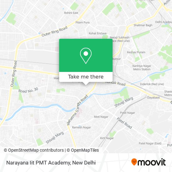 Narayana Iit PMT Academy map