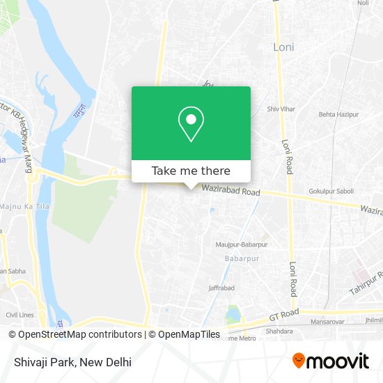 Shivaji Park map