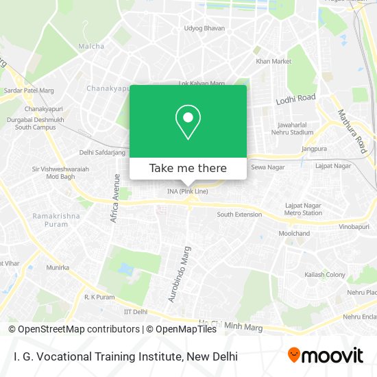 I. G. Vocational Training Institute map