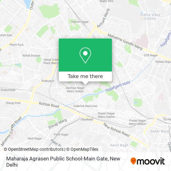 Maharaja Agrasen Public School-Main Gate map