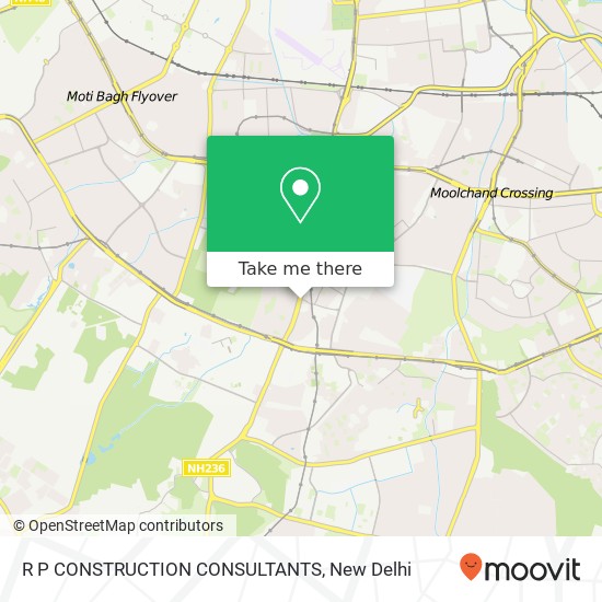 R P CONSTRUCTION CONSULTANTS map