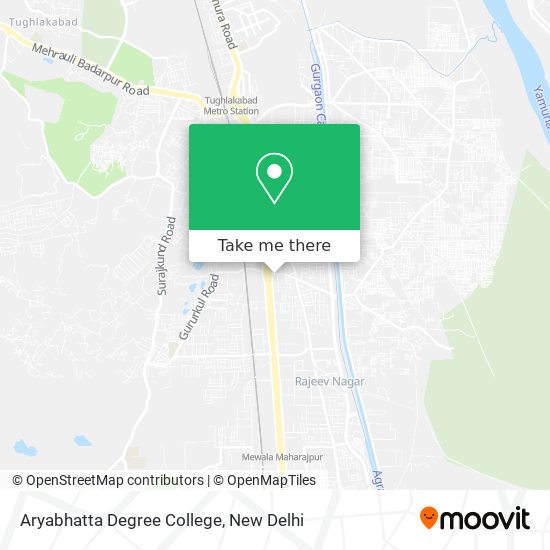 Aryabhatta Degree College map