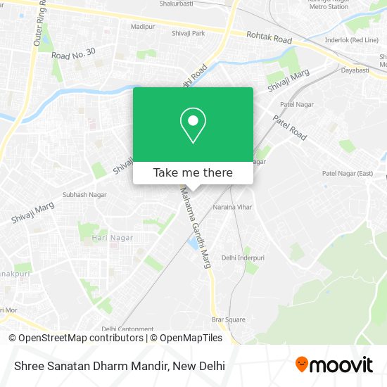 Shree Sanatan Dharm Mandir map