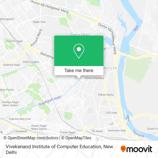 Vivekanand Institute of Computer Education map