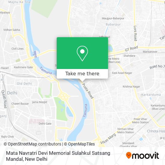 Mata Navratri Devi Memorial Sulahkul Satsang Mandal map