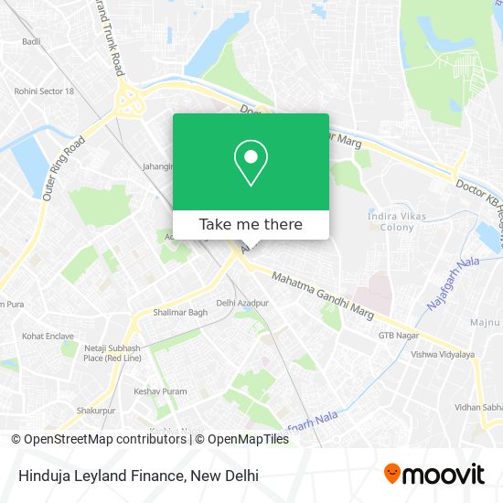 Hinduja Leyland Finance map