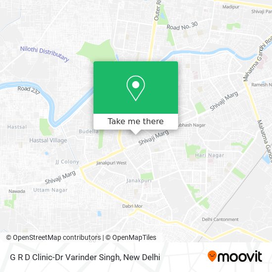 G R D Clinic-Dr Varinder Singh map