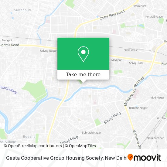 Gasta Cooperative Group Housing Society map