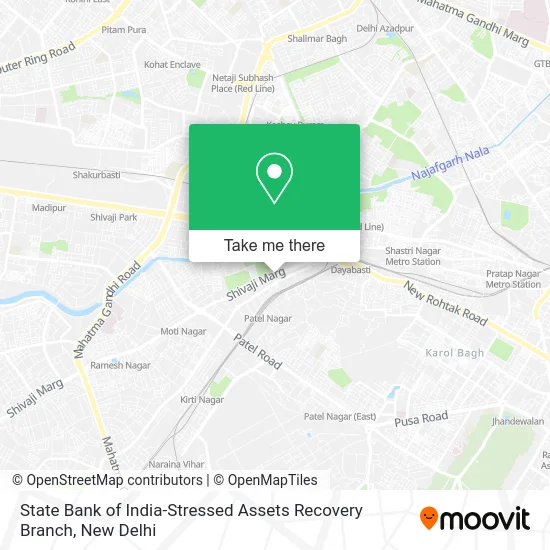 State Bank of India-Stressed Assets Recovery Branch map