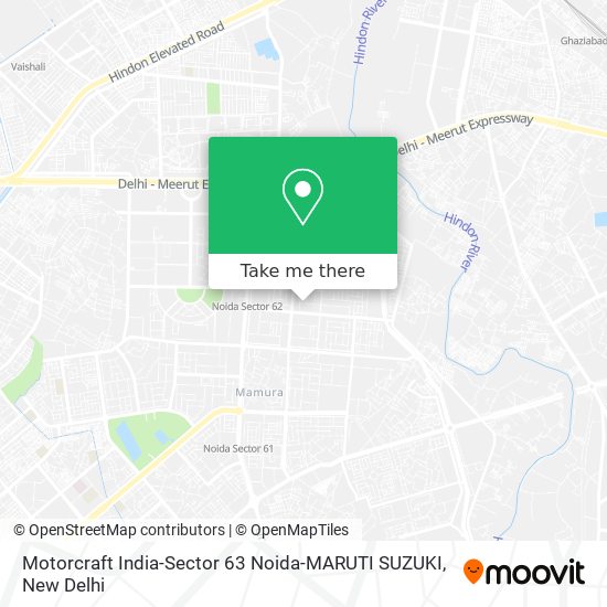 Motorcraft India-Sector 63 Noida-MARUTI SUZUKI map