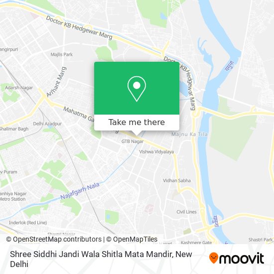 Shree Siddhi Jandi Wala Shitla Mata Mandir map