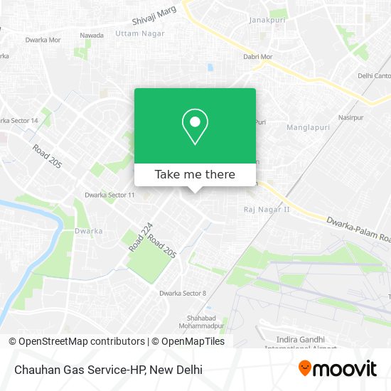 Chauhan Gas Service-HP map