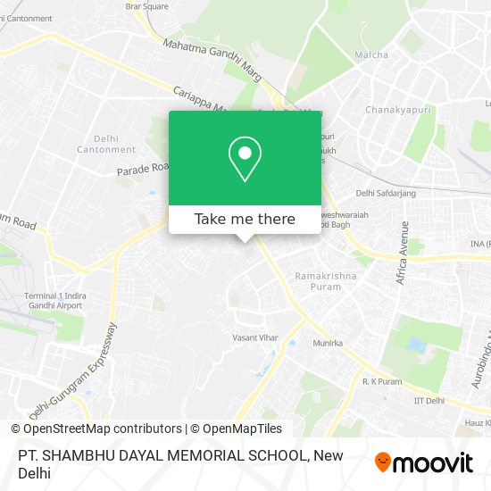 PT. SHAMBHU DAYAL MEMORIAL SCHOOL map