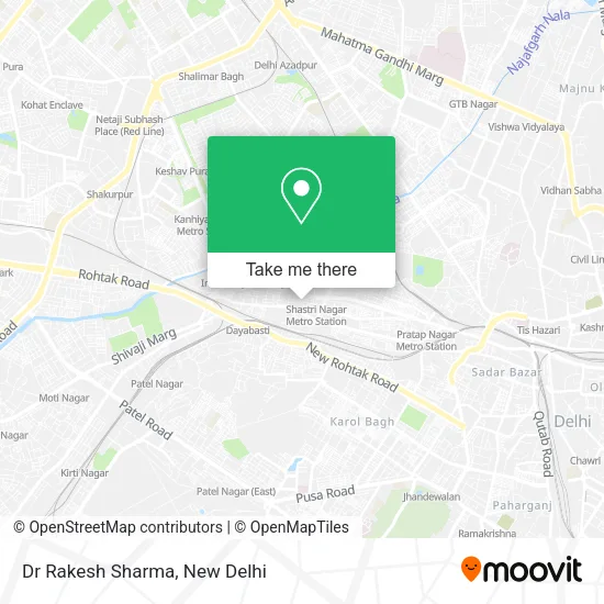 Dr Rakesh Sharma map