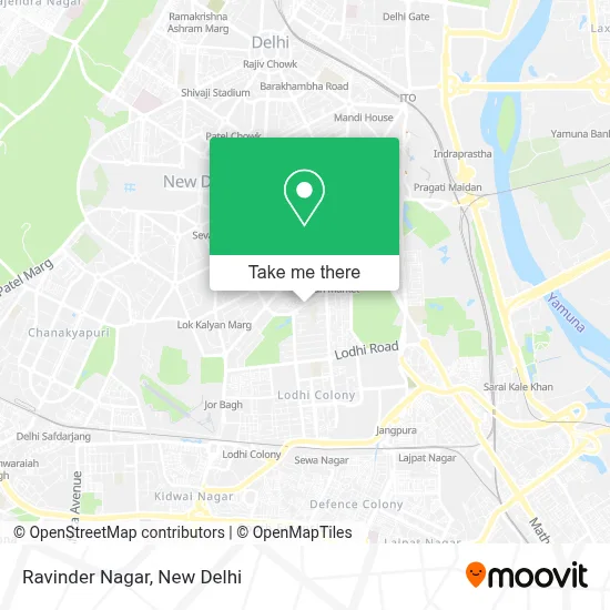 Ravinder Nagar map