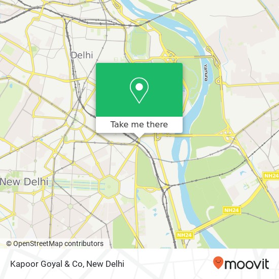 Kapoor Goyal & Co map