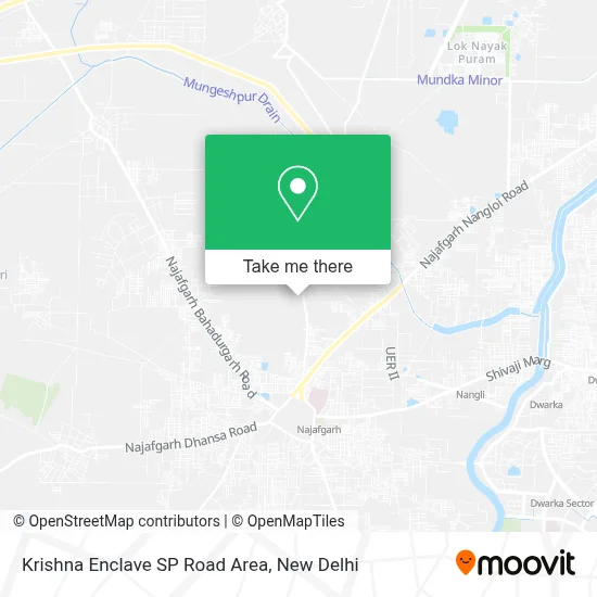 Krishna Enclave SP Road Area map