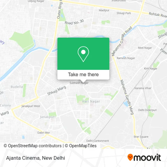 Ajanta Cinema map
