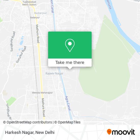 Harkesh Nagar map