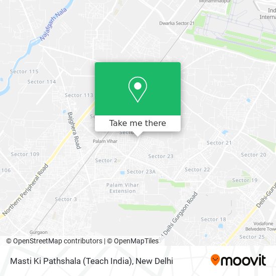 Masti Ki Pathshala (Teach India) map