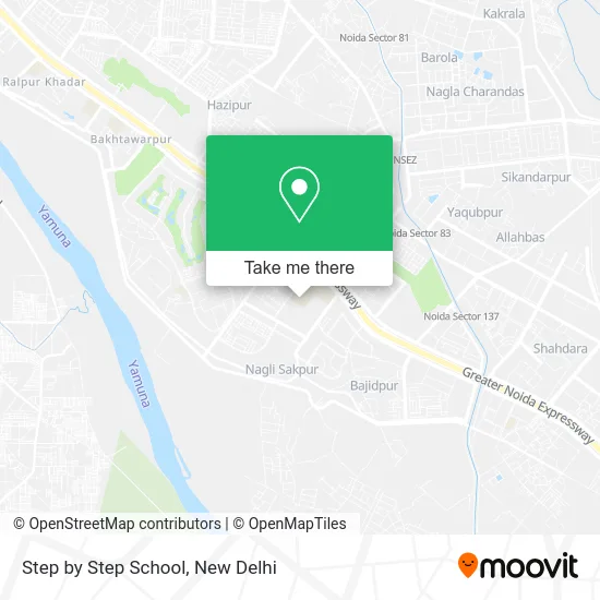 Step by Step School map