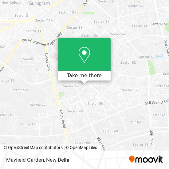 Mayfield Garden Gurgaon Map How To Get To Mayfield Garden In Gurgaon By Bus Or Metro?