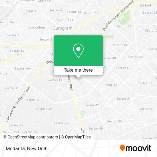 Medanta map