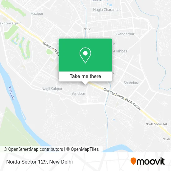 Noida Sector 129 map