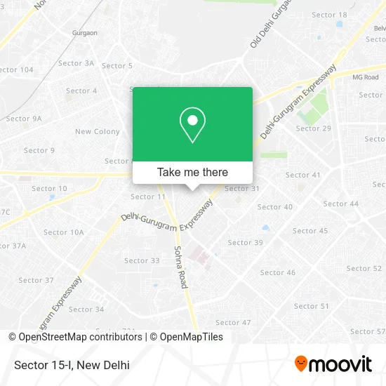 Sector 15-I map
