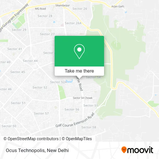 Ocus Technopolis map