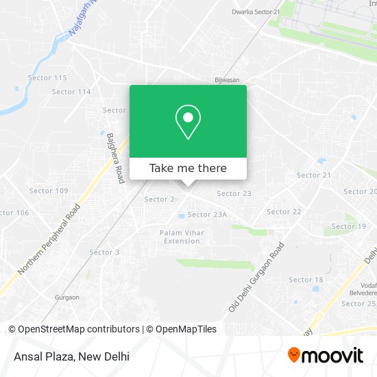 Ansal Plaza map