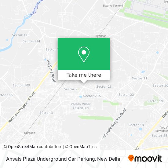 Ansals Plaza Underground Car Parking map