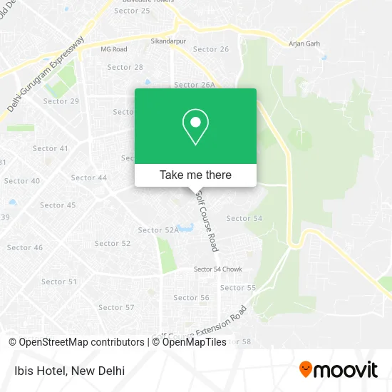 Ibis Hotel map