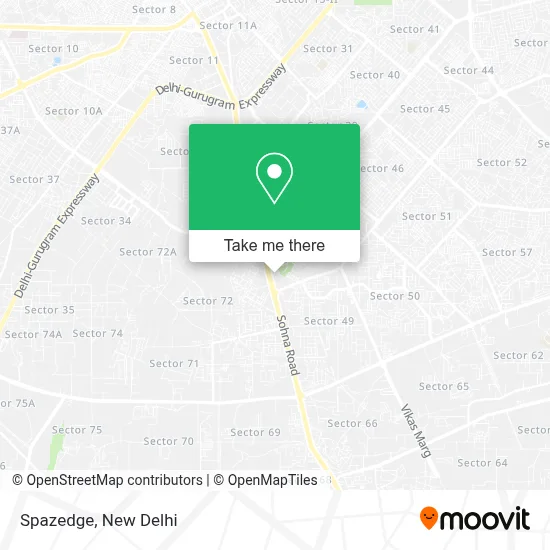 Spazedge map