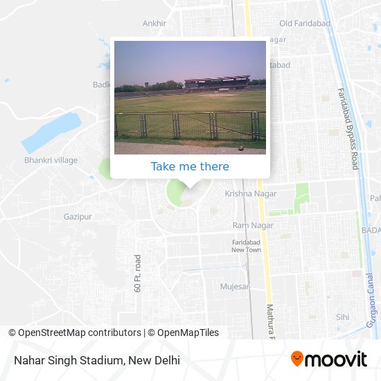 Nahar Singh Stadium map