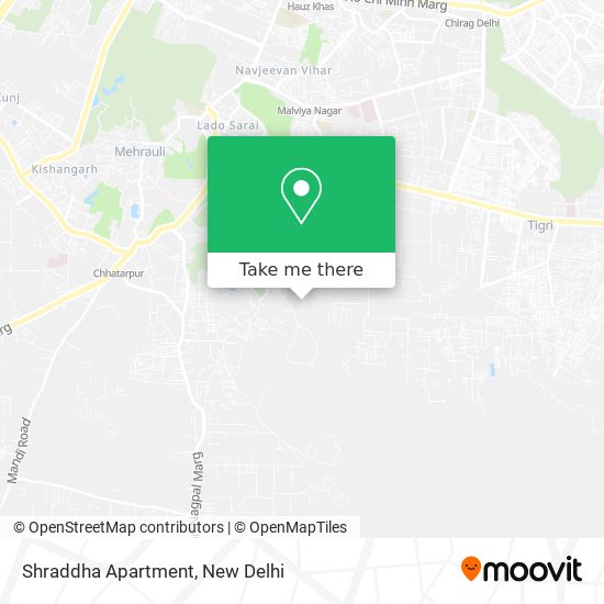 Shraddha Apartment map