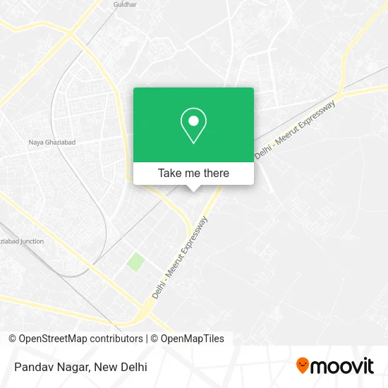 Pandav Nagar map