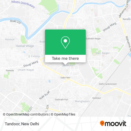 Tandoor map