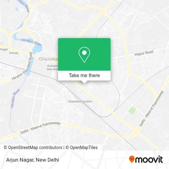 Arjun Nagar map