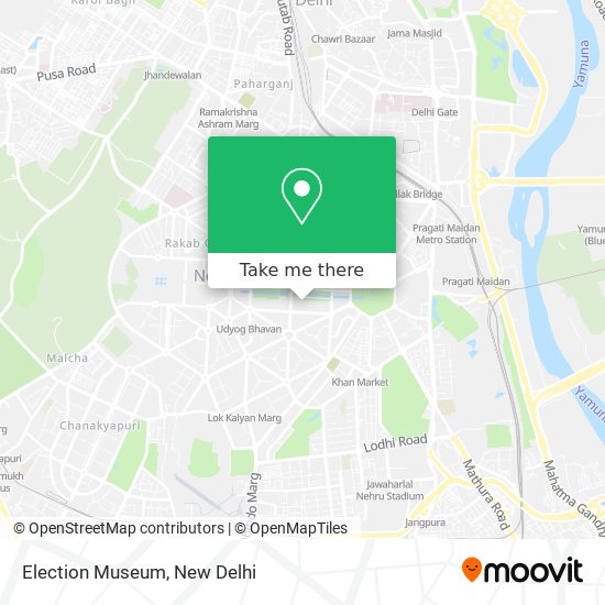 Election Museum map