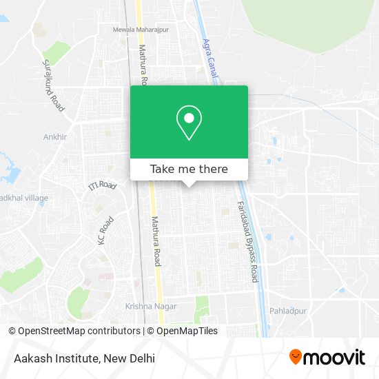 Aakash Institute map