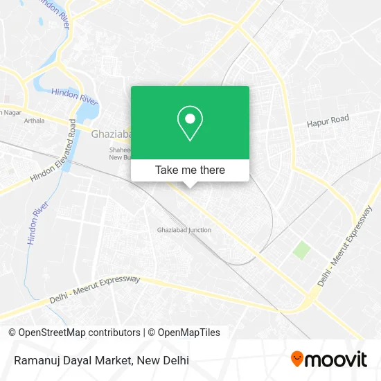 Ramanuj Dayal Market map