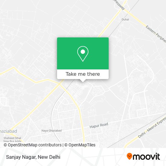 Sanjay Nagar map