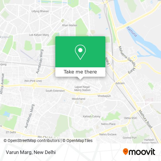 Varun Marg map