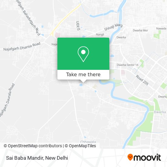 Sai Baba Mandir map