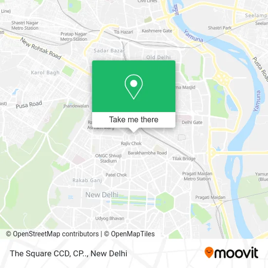 The Square CCD, CP.. map