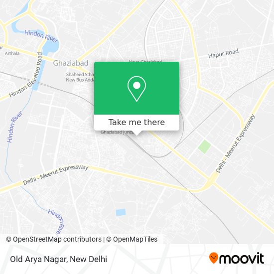 Old Arya Nagar map
