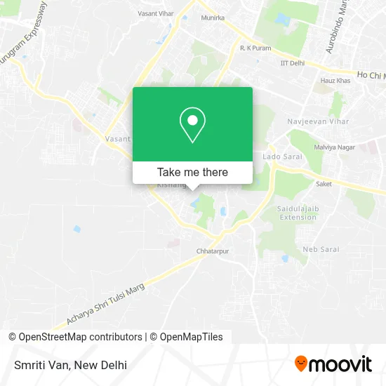 Smriti Van map